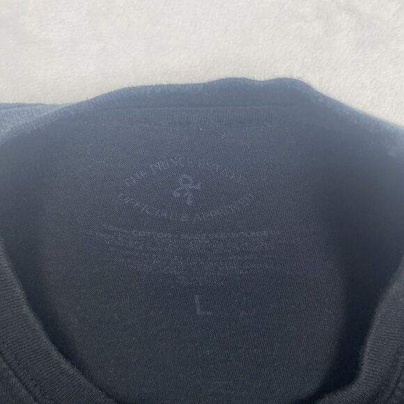 The Prince State Purple Rain Graphic Shirts Adult Large Black  Short Sleeve - Picture 5 of 5